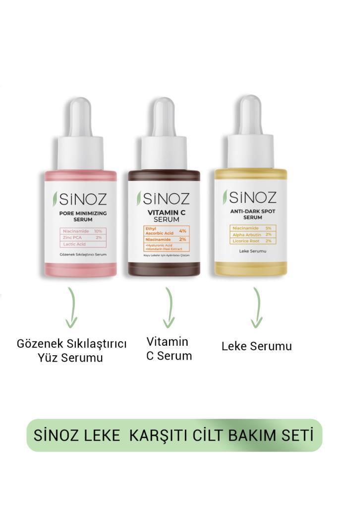 Sinoz Leke Karşıtı Cilt Bakım Seti