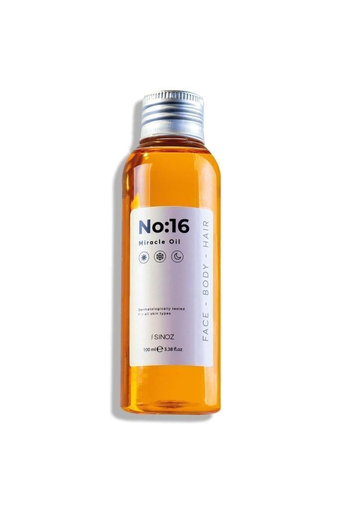 Sinoz No:16 Miracle Oil 100 ml Mucizevi Bakım Yağı 