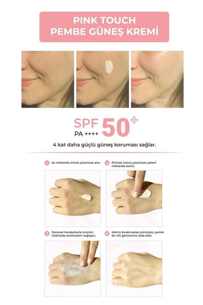 Sinoz Pink Touch Tone Up SPF50 PA+ Sun Cream 50 ML