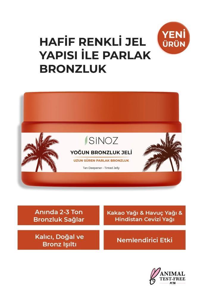 Sinoz Yoğun Bronzlaştırıcı Jel 200 ml
