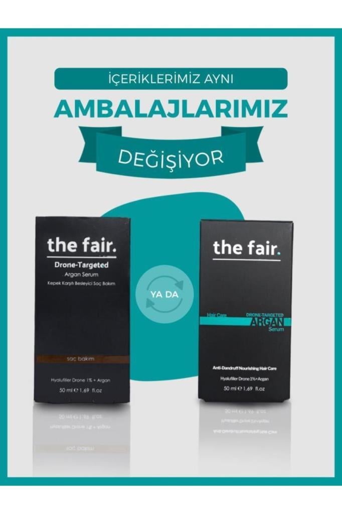 The Fair Drone-Targeted Argan 50 ml Besleyici Saç Serumu