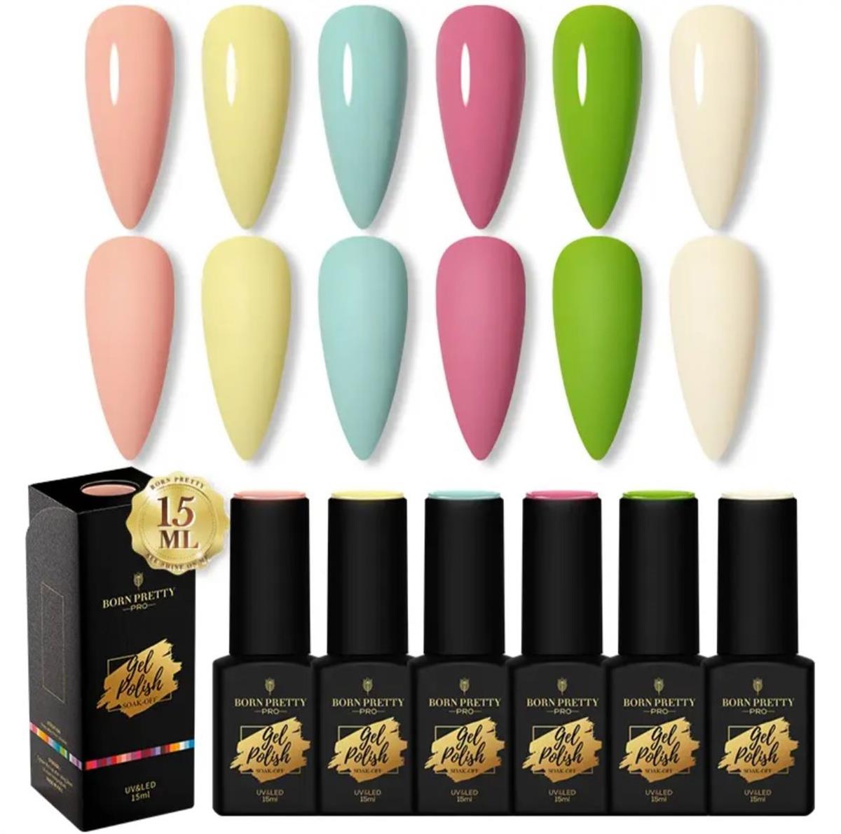 BORN PRETTY PRO 6 LI KALICI OJE SETİ 6-4