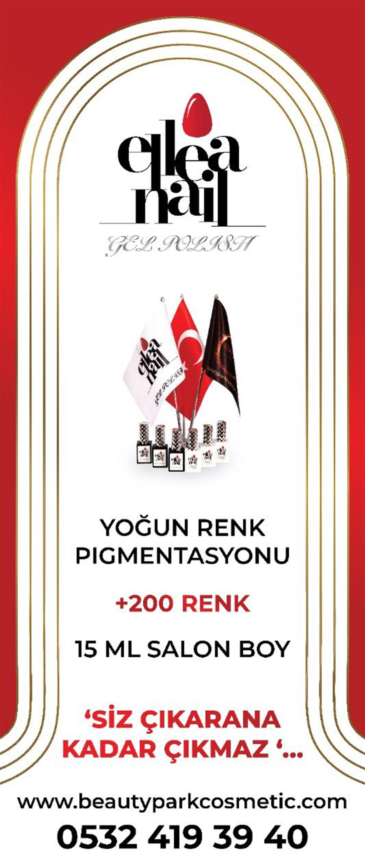 ELLEA NAİL 3'LÜ KALICI OJE SETİ