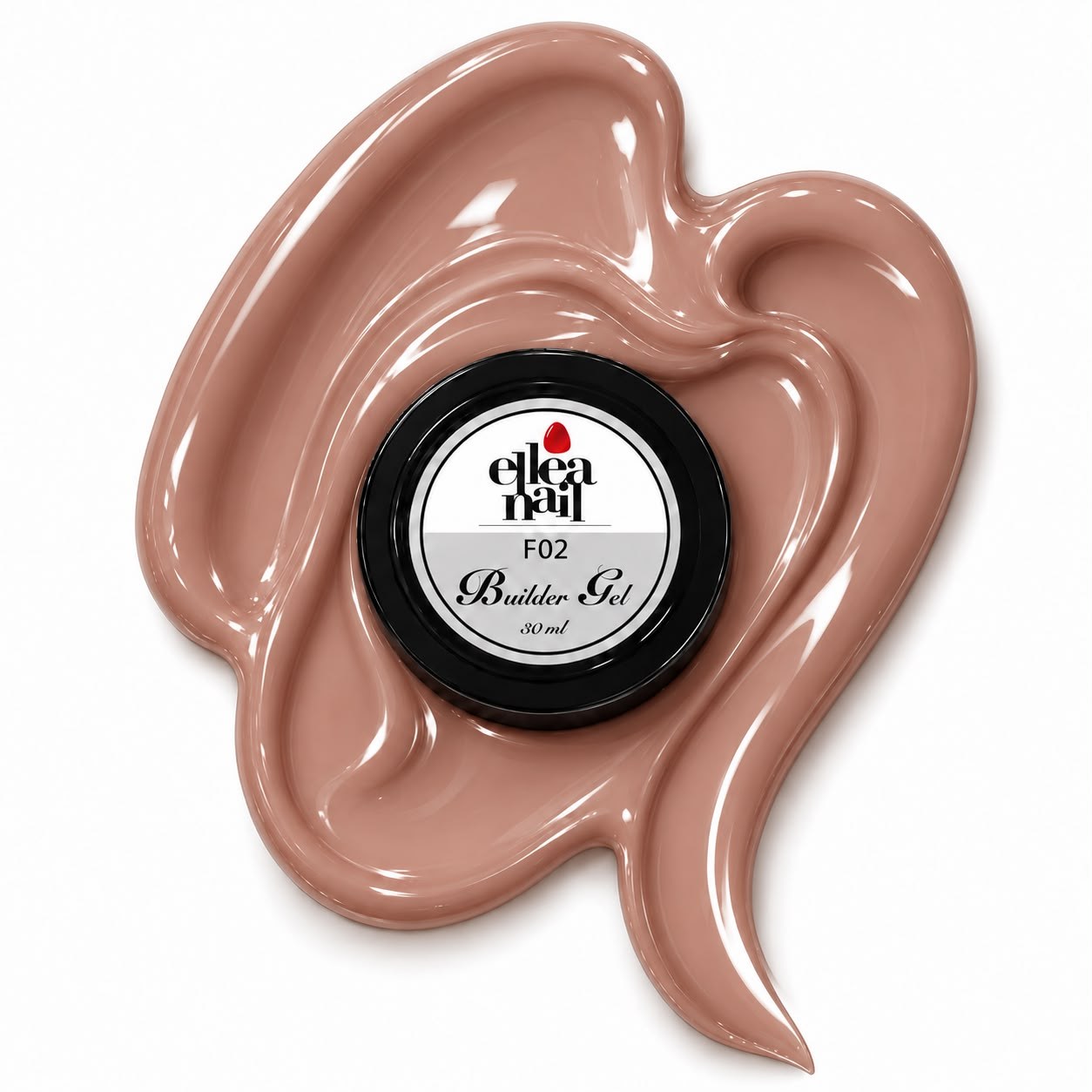 ELLEA NAİL BUILDER GEL 30 ML F02 ( NUDE ) RENK PROTEZ TIRNAK JELİ