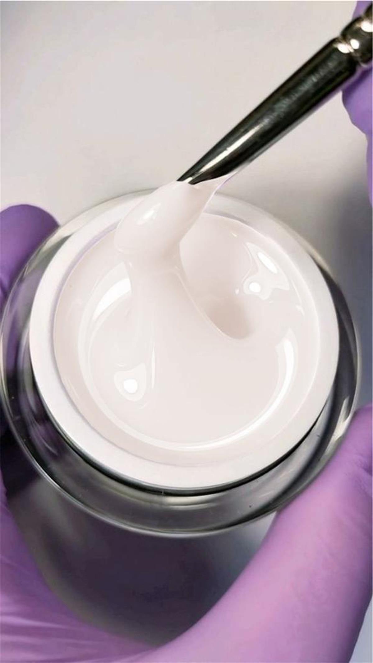 ELLEA NAİL BUILDER GEL 30 ML HALFCLEAR WHITE ( RAKI BEYAZI ) RENK PROTEZ TIRNAK JELİ