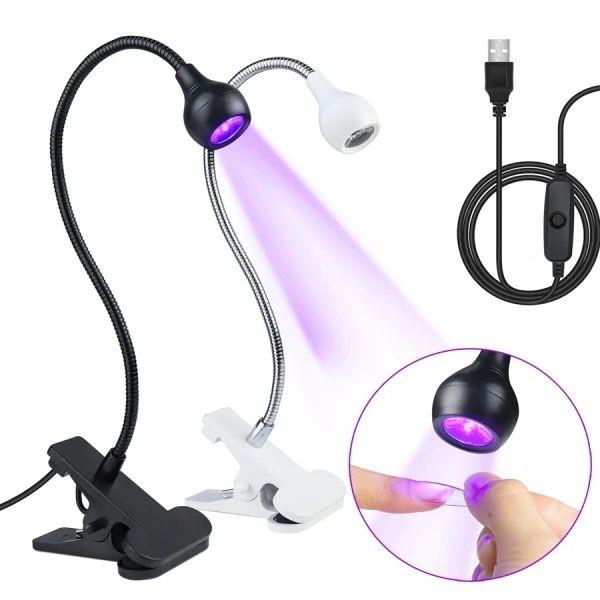 ELLEA NAİL MASAYA SABİTLEMELİ UV LED KURUTUCU AKROBAT LAMBA BEYAZ