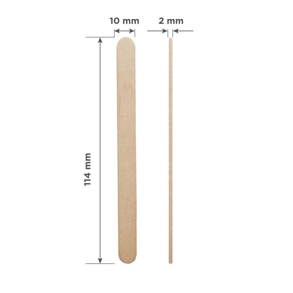 EXPERT AHŞAP EPİLASYON SPATULASI 114X10 MM 100 ADET