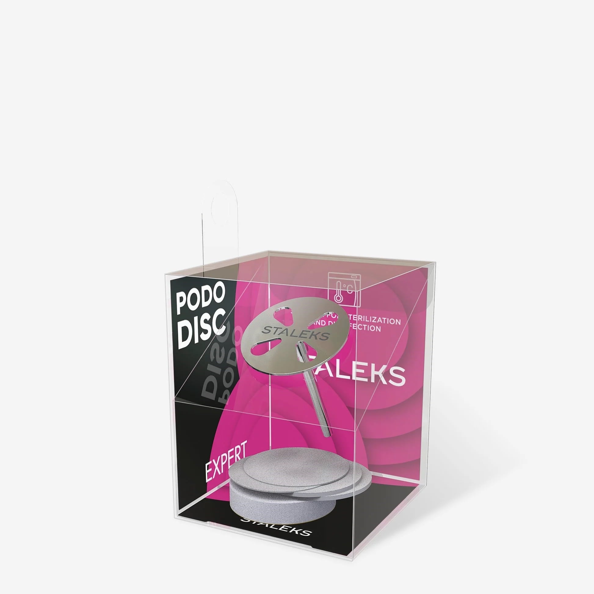 EXPERT PODODISC M DEĞİŞTİRİLEBİLİR YEDEK ZIMPARALI PEDİKÜR DİSKİ 180 GRİT 20 MM 5 ADET