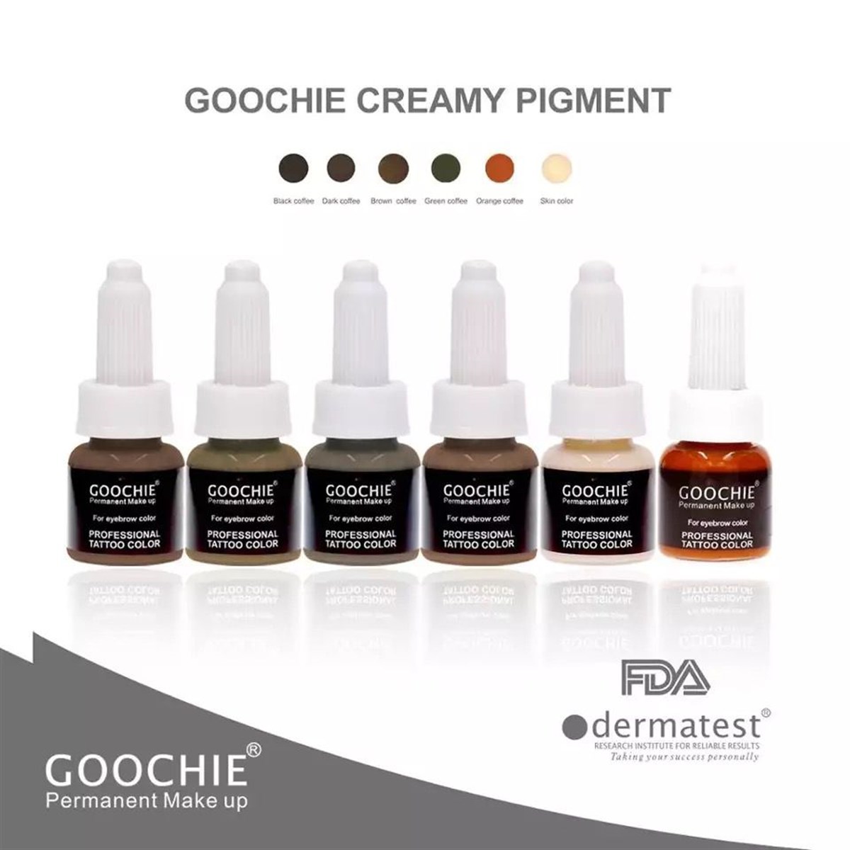 GOOCHIE BROWN MİCROBLADİNG KALICI MAKYAJ BOYASI 