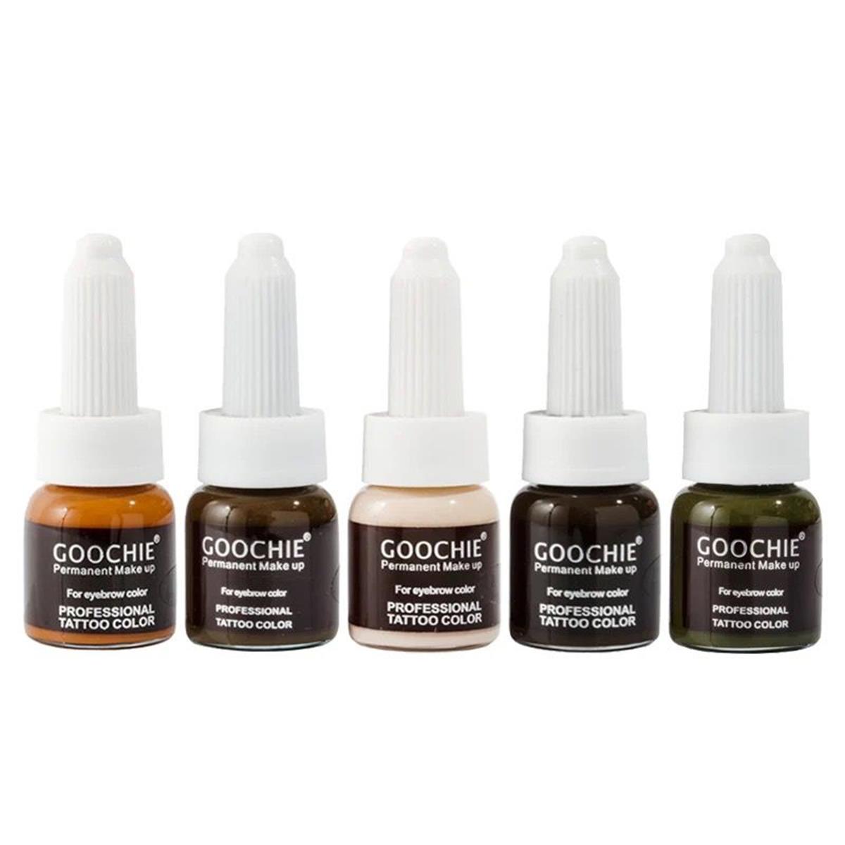 GOOCHIE KALICI MAKYAJ MİCROBLADİNG BOYA BROWN COLOR 10 ML