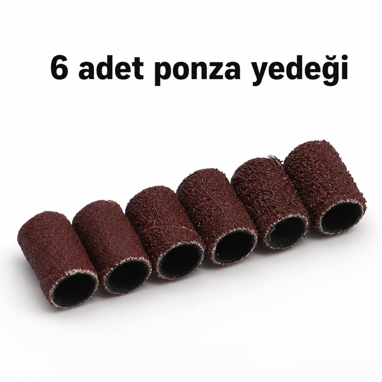 Profesyonel Elmas Freze Uç Seti 6 Freze Ucu + 6 Ponza Yedeği + Mandren