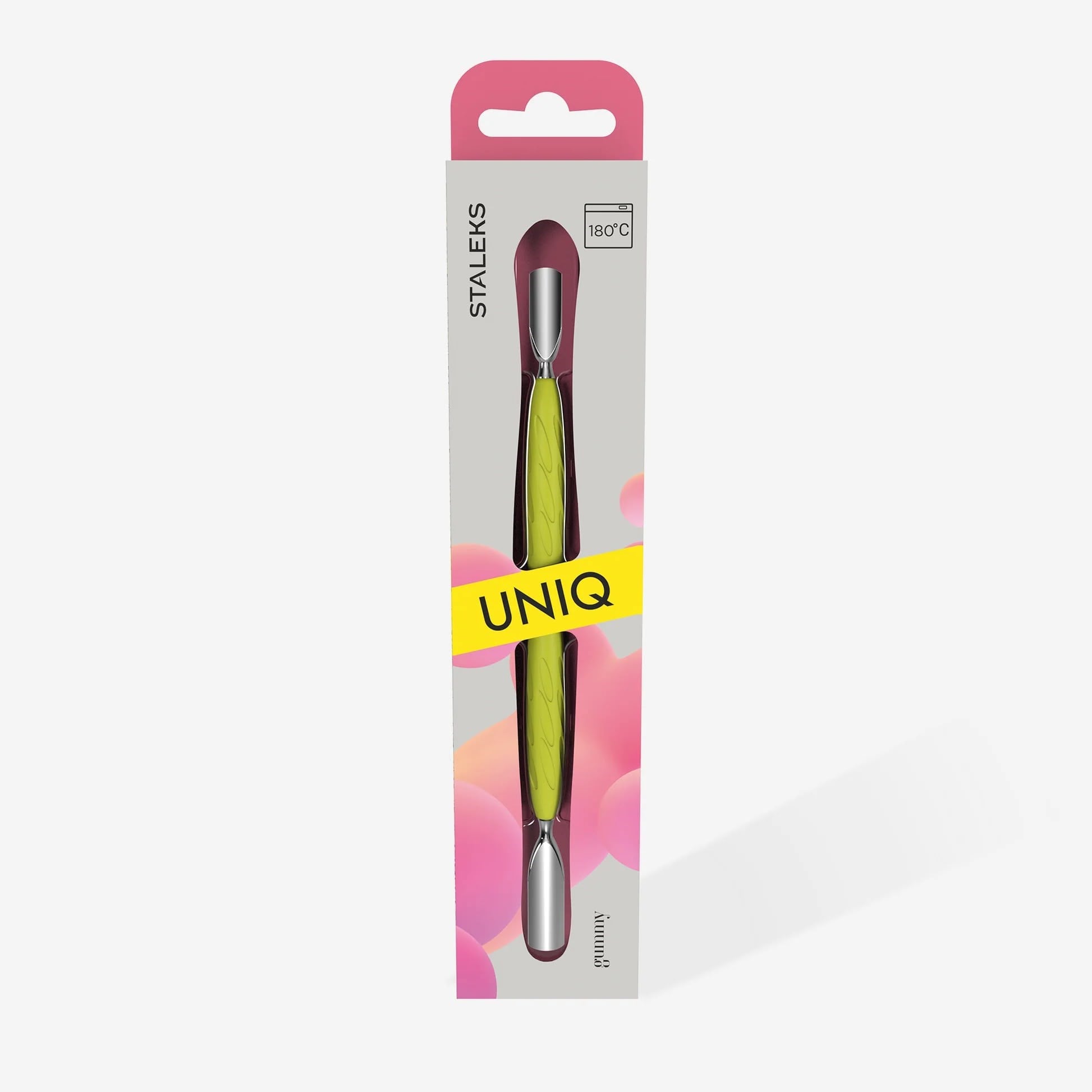 UNIQ 10 TYPE 1 GUMMY GENİŞ YUVARLAK ET İTİCİ VE DAR YUVARLAK ET İTİCİ (SARI)