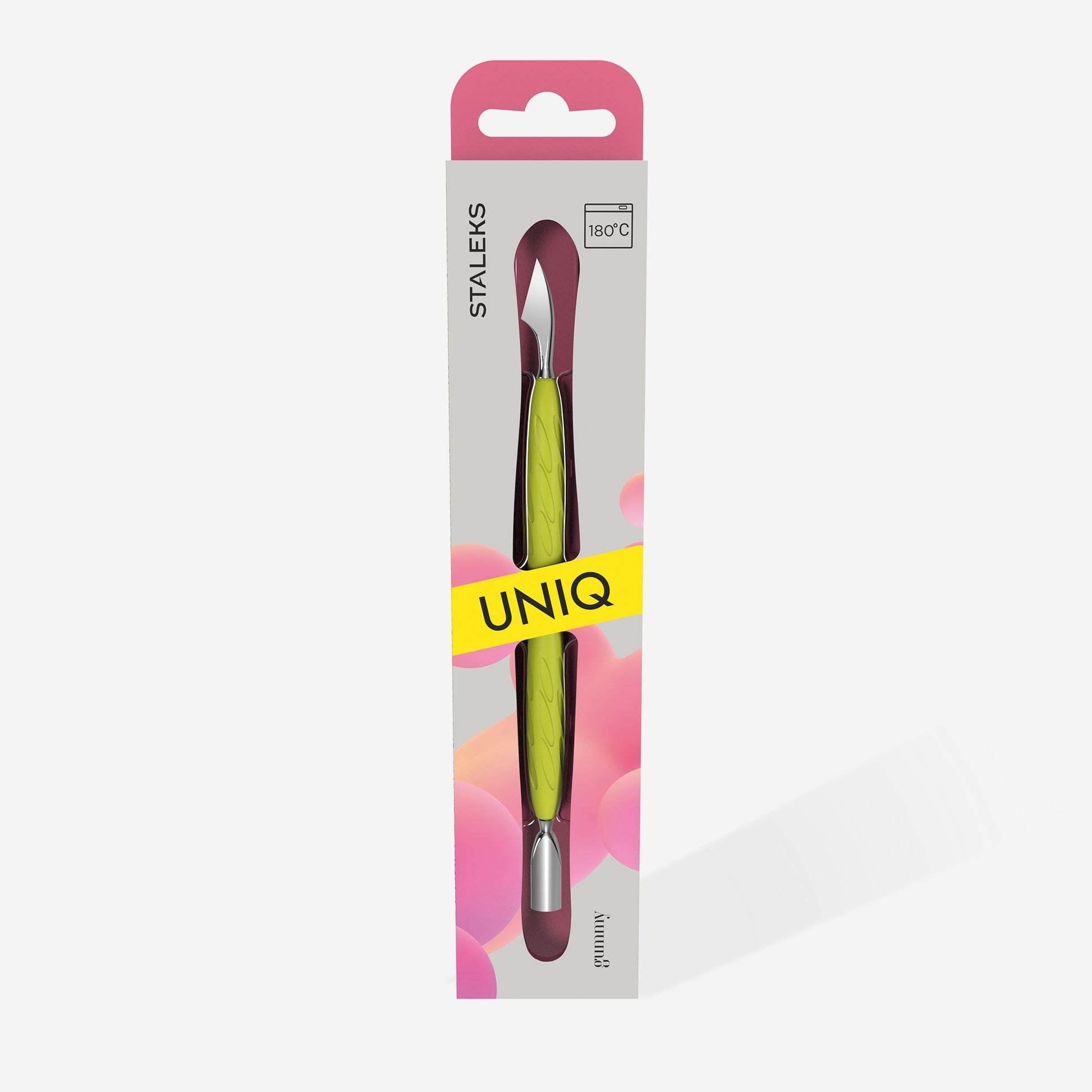 UNIQ 10 TYPE 3 GUMMY DAR YUVARLAK ET İTİCİ VE ÇALIŞMA KISMI ÜÇGEN OLAN ET İTİCİ SARI