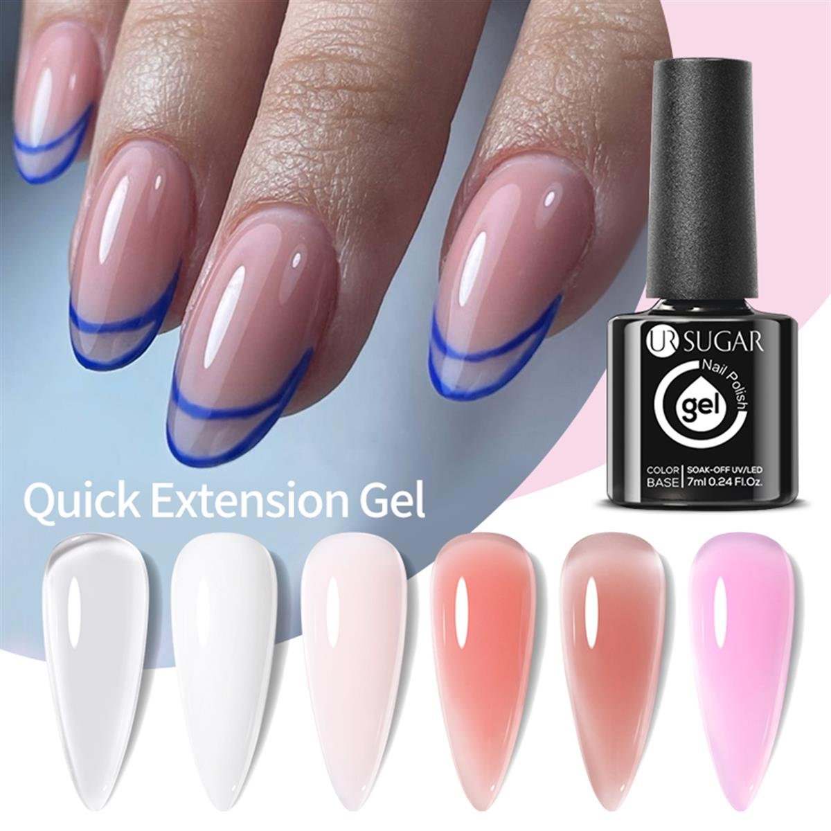 UR SUGAR HIZLI UZATME JELİ ŞEFFAF - CLEAR 