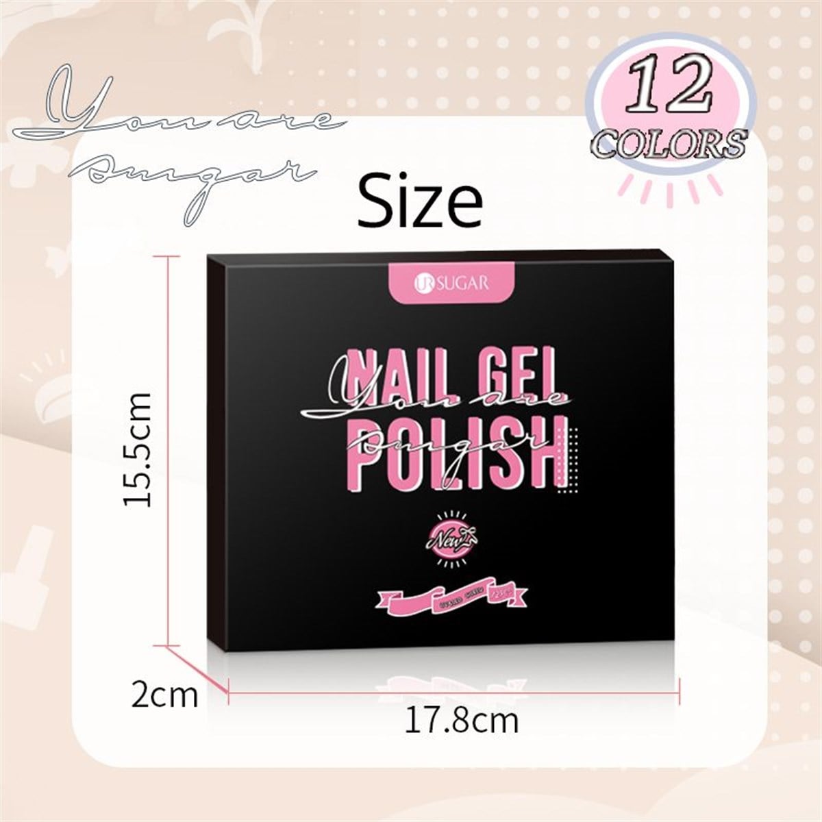 URSUGAR 12 'Lİ KALICI OJE SETİ 