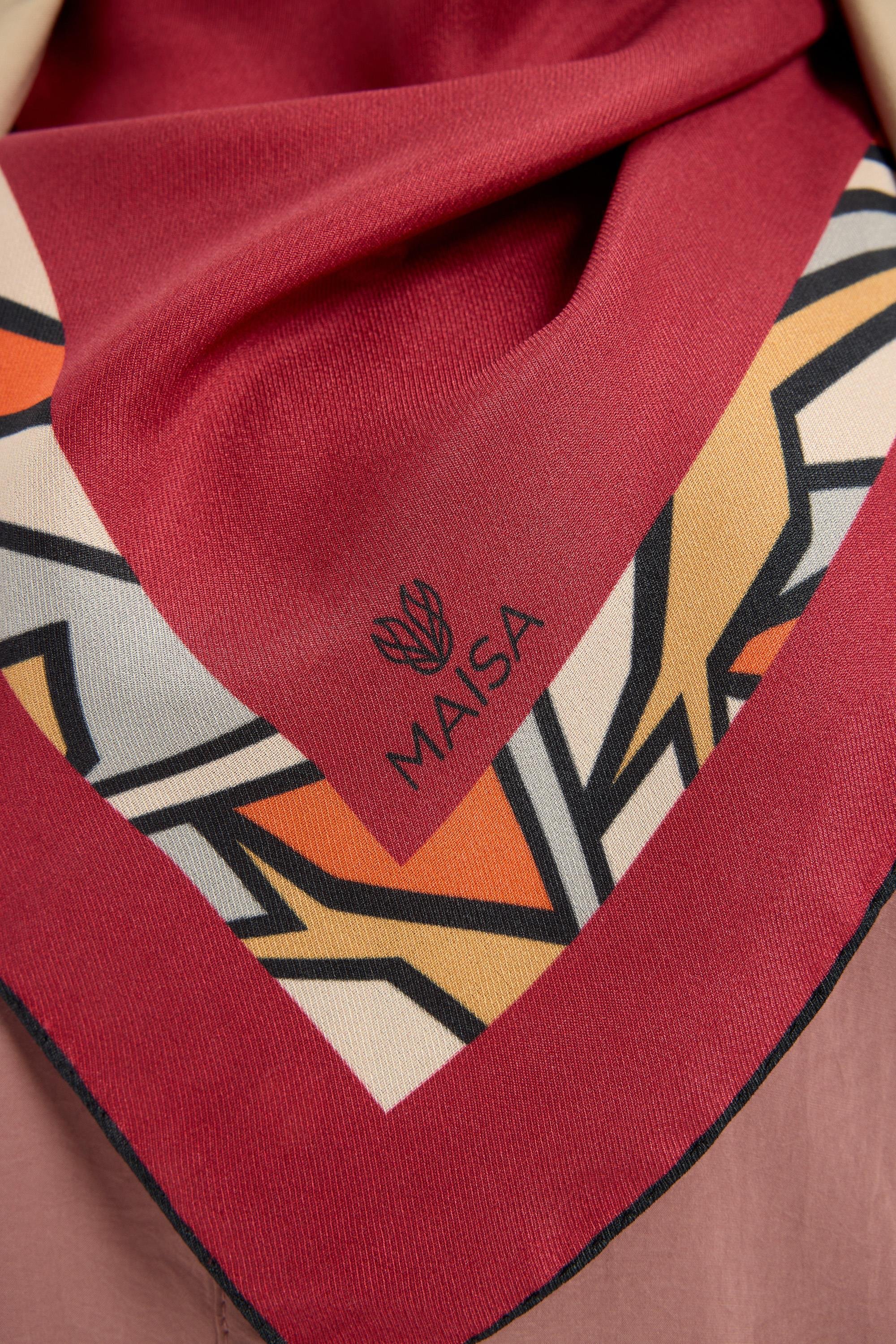 ADEN PAMUK İPEK ŞAL 70*190 CM - FUŞYA