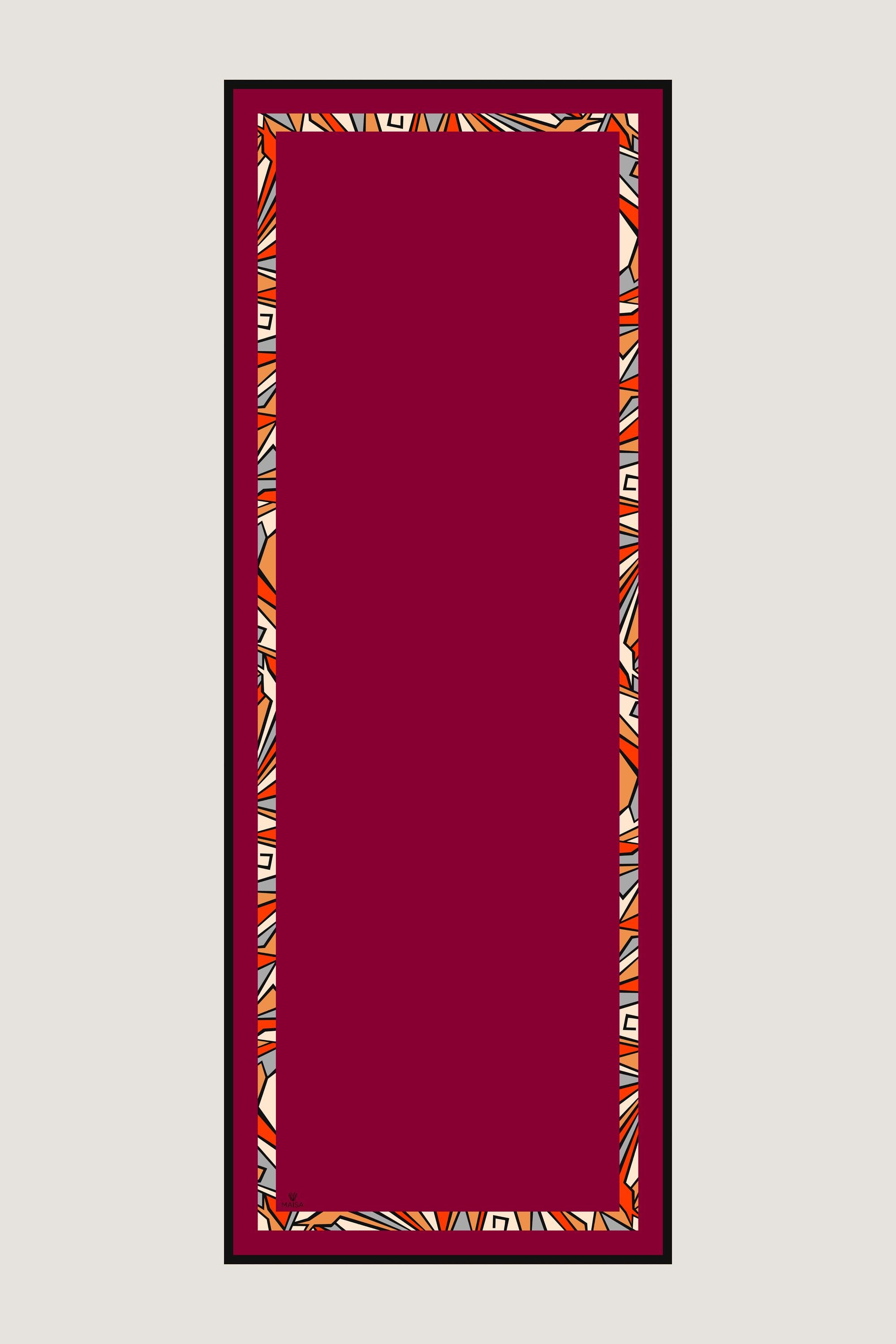 ADEN PAMUK İPEK ŞAL 70*190 CM - FUŞYA