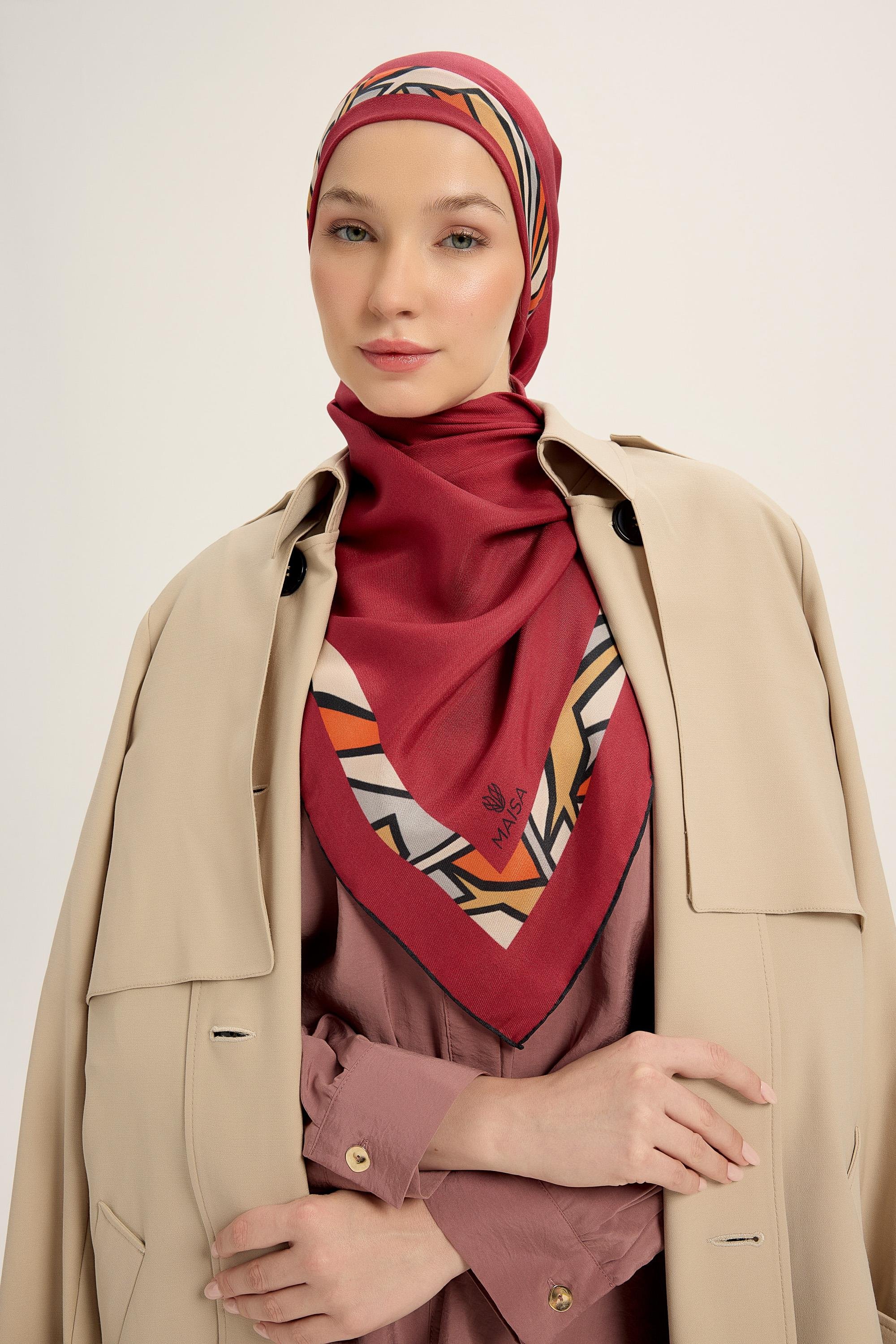 ADEN PAMUK İPEK ŞAL 70*190 CM - FUŞYA