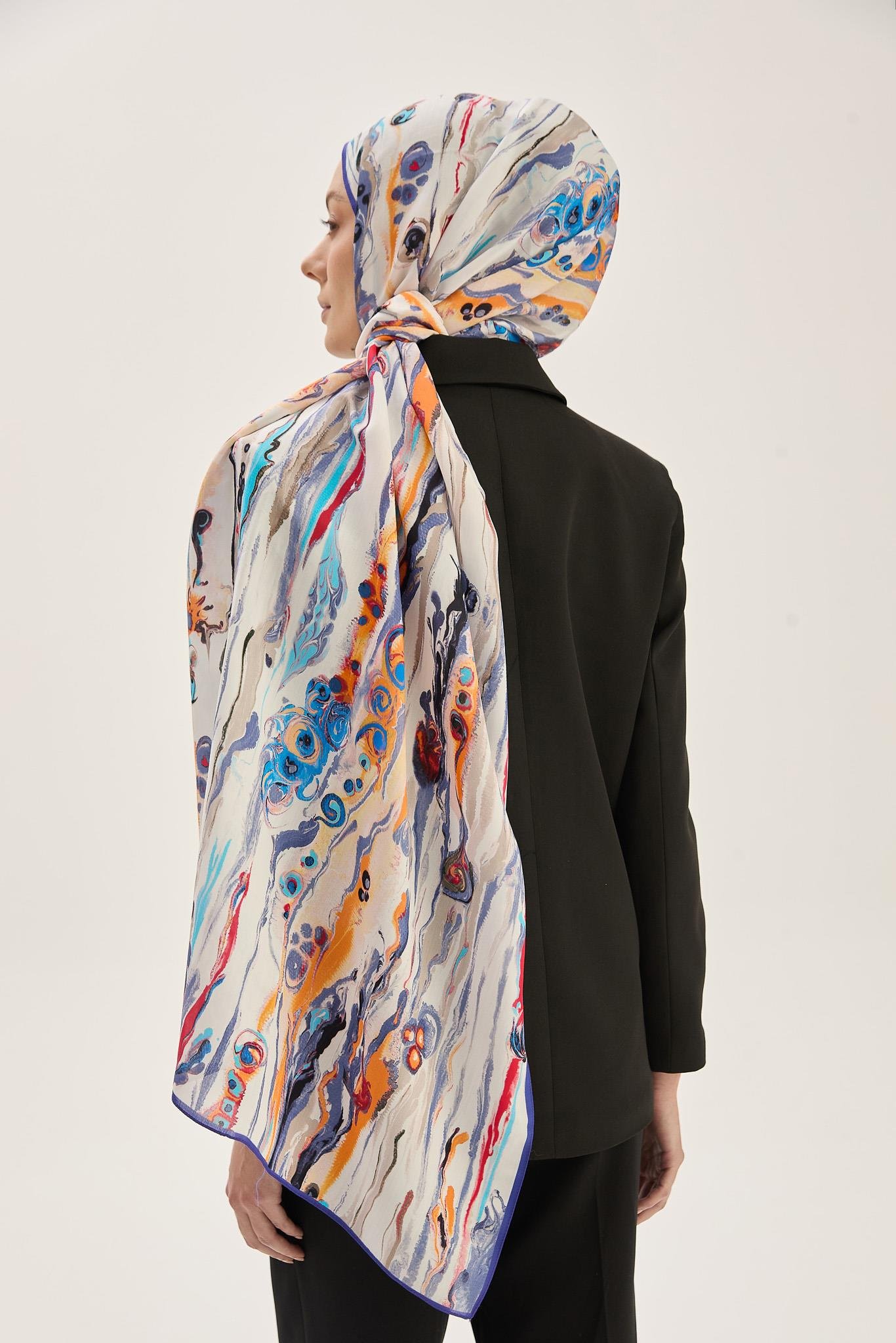 ALAZ FLOŞ VİSKON 70*190CM ŞAL - LEYLAK 