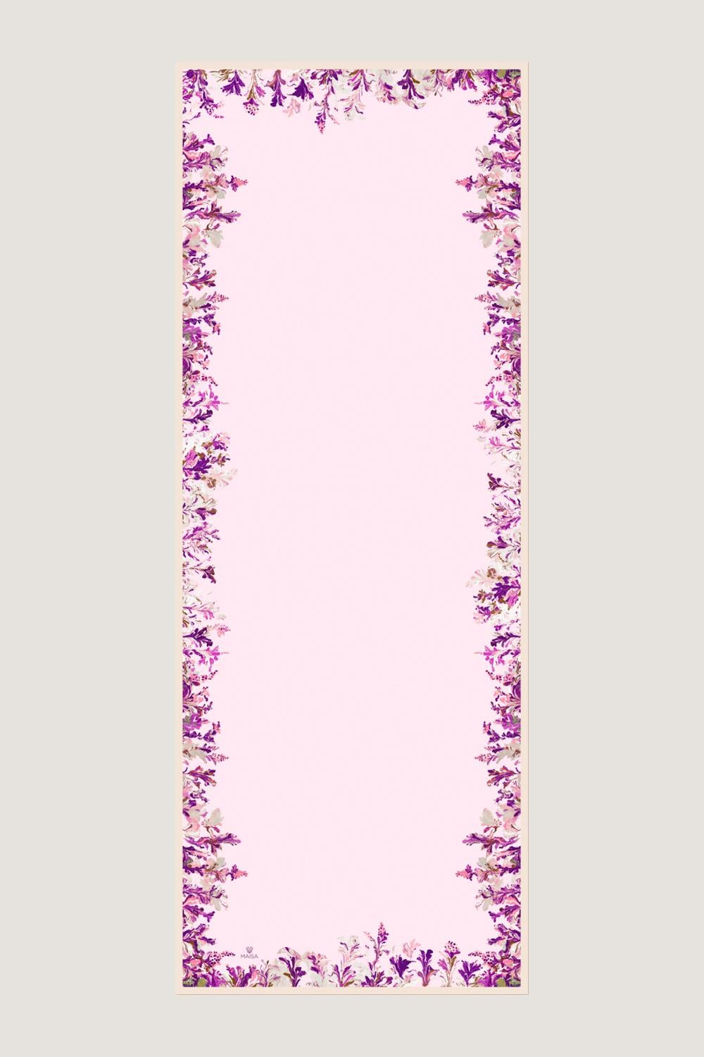 BURCU MULBERRY İPEK ŞAL 70*190 CM - PEMBE