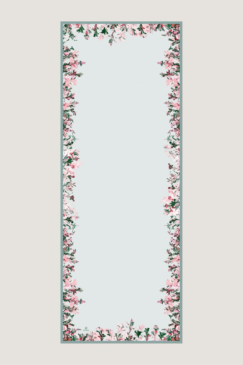 BURCU MULBERRY İPEK ŞAL 70*190 CM - YEŞİL