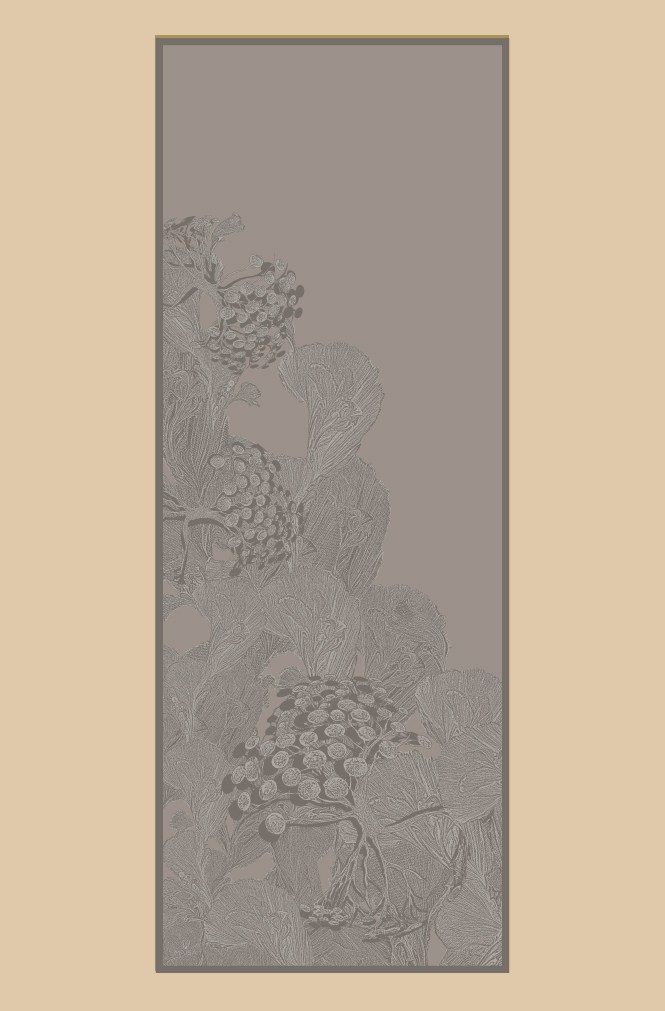 EFNA MULBERRY İPEK ŞAL 70*190 CM - VİZON