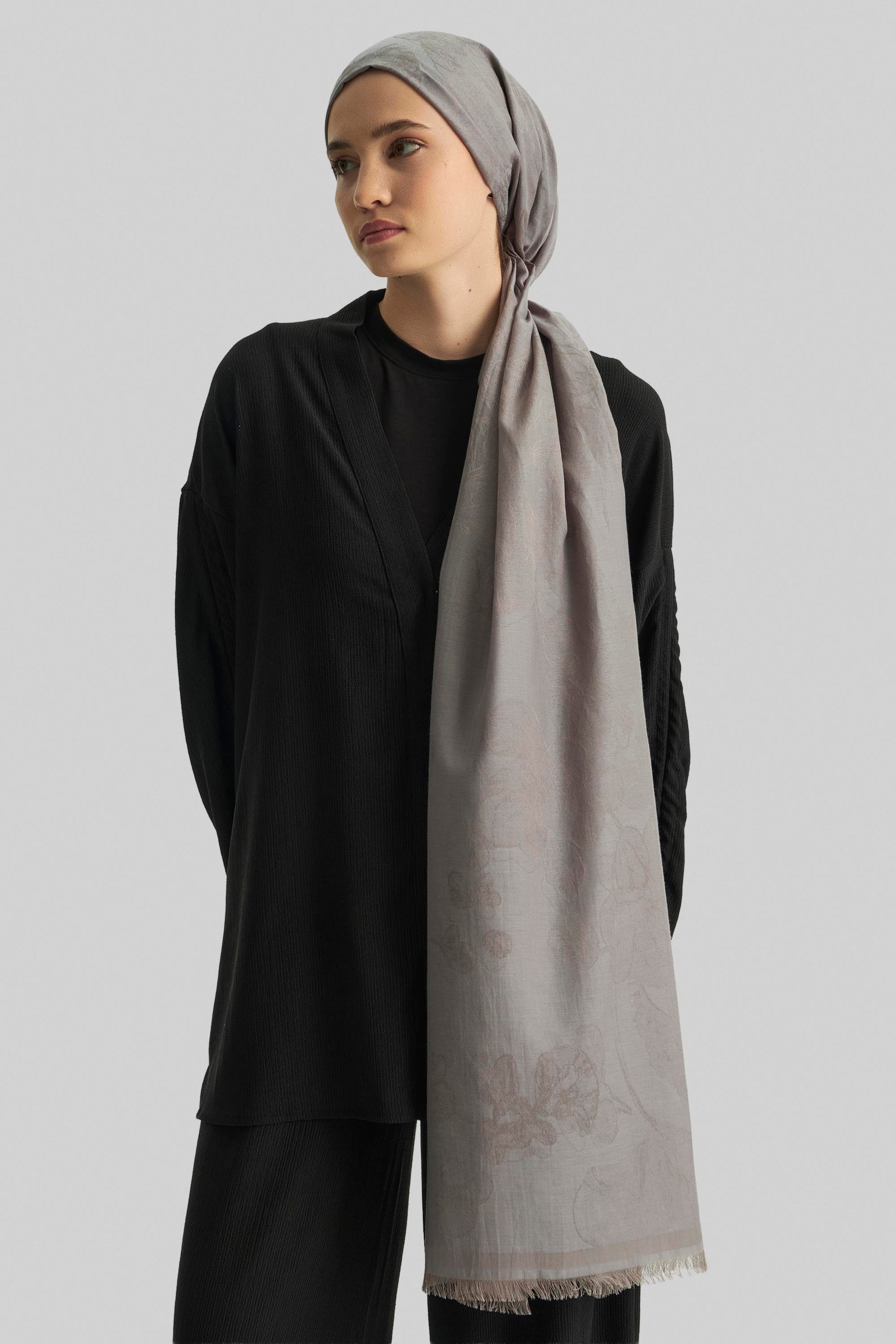 EFRAZ PAMUK İPEK ŞAL-VİZON