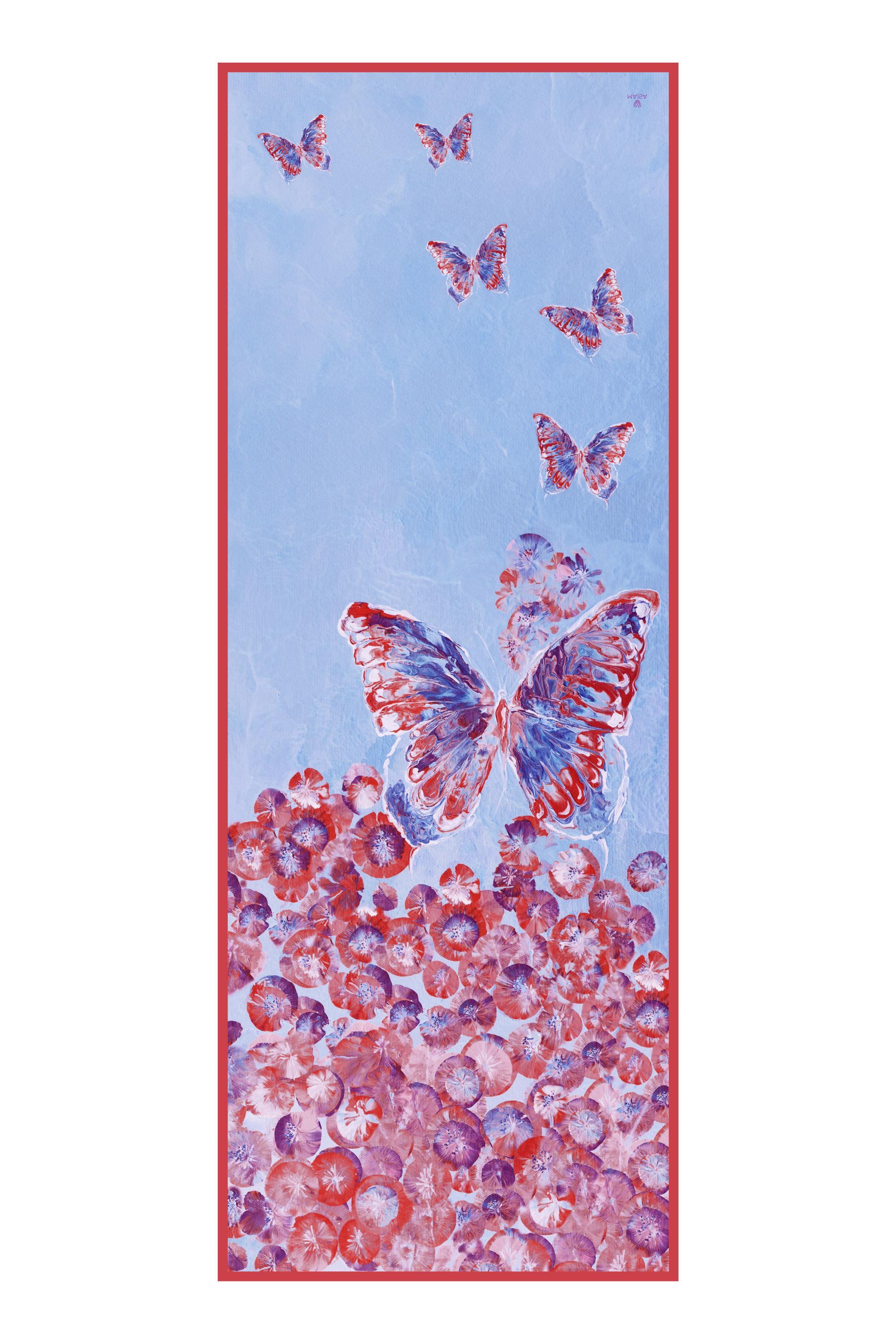 ESPER PAMUK İPEK ŞAL 70*190 – PEMBE