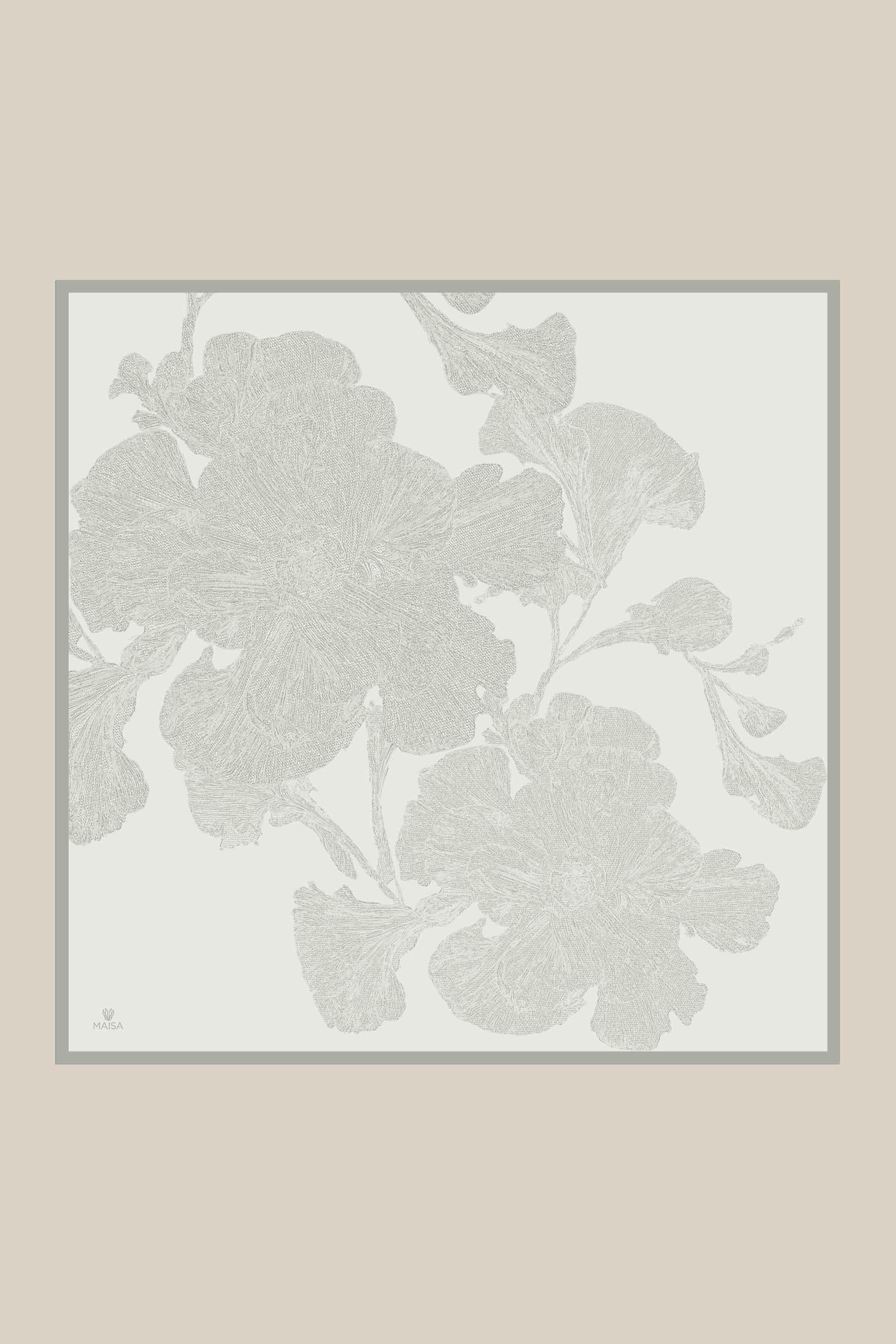 FARAH MULBERRY İPEK EŞARP 90*90 CM - ADAÇAYI