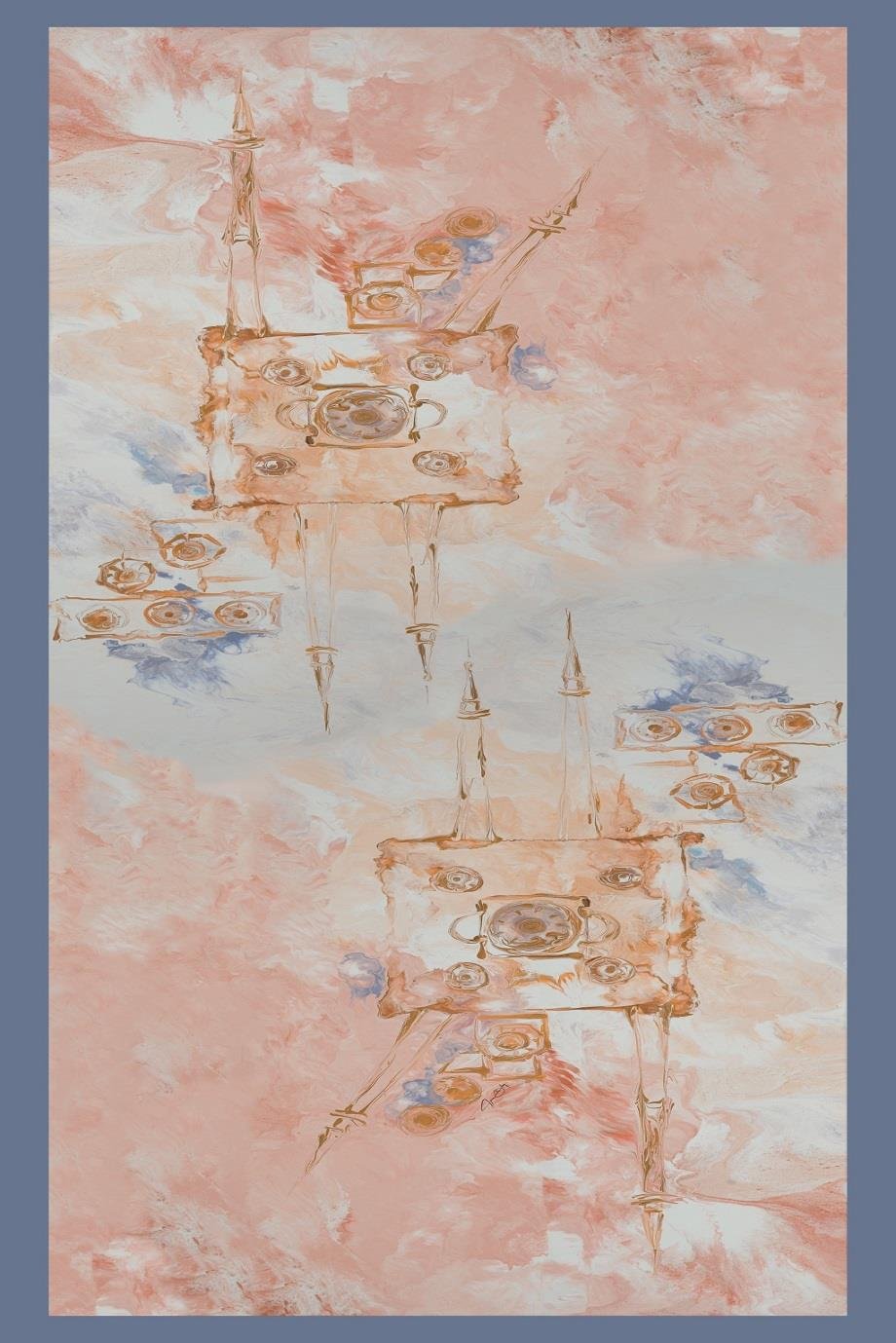 KUŞ BAKISI  PEMBE MODAL İPEK ŞAL 75X200