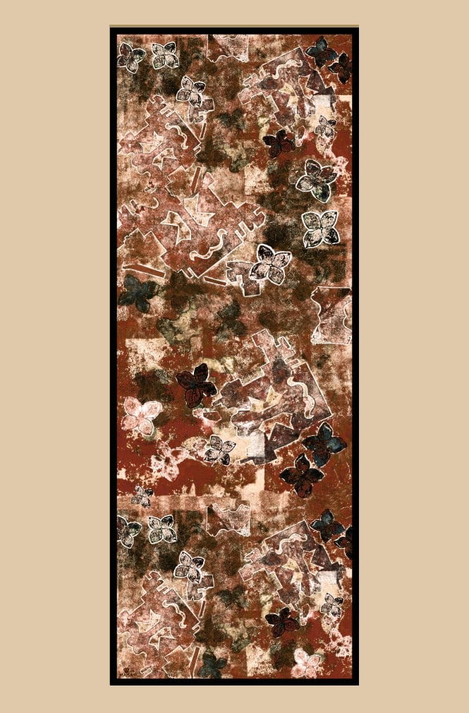 LATİF YÜN MODAL ŞAL 70*200 CM - TABA