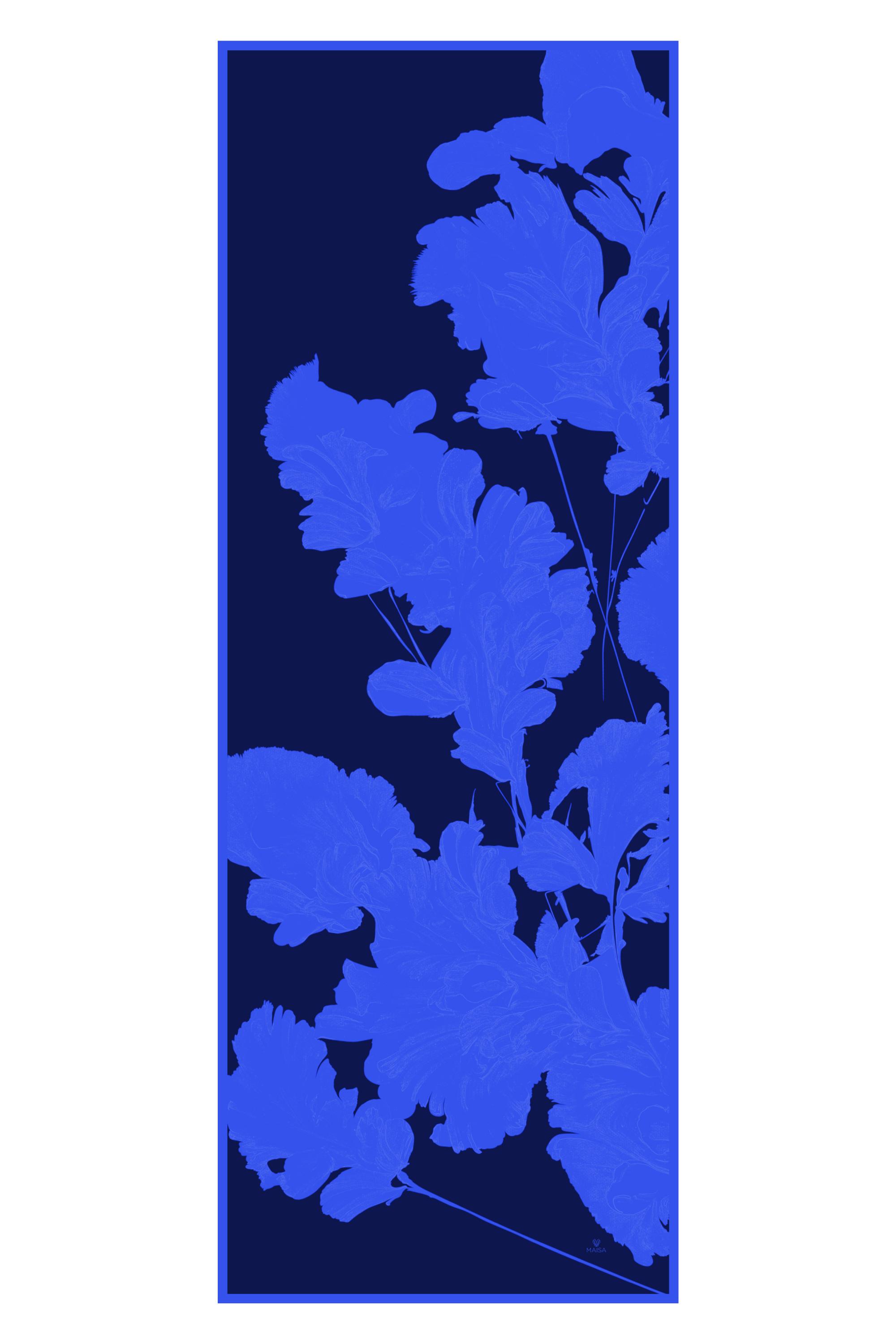 MAHİ PAMUK İPEK ŞAL 70*190 – KOYU MAVİ