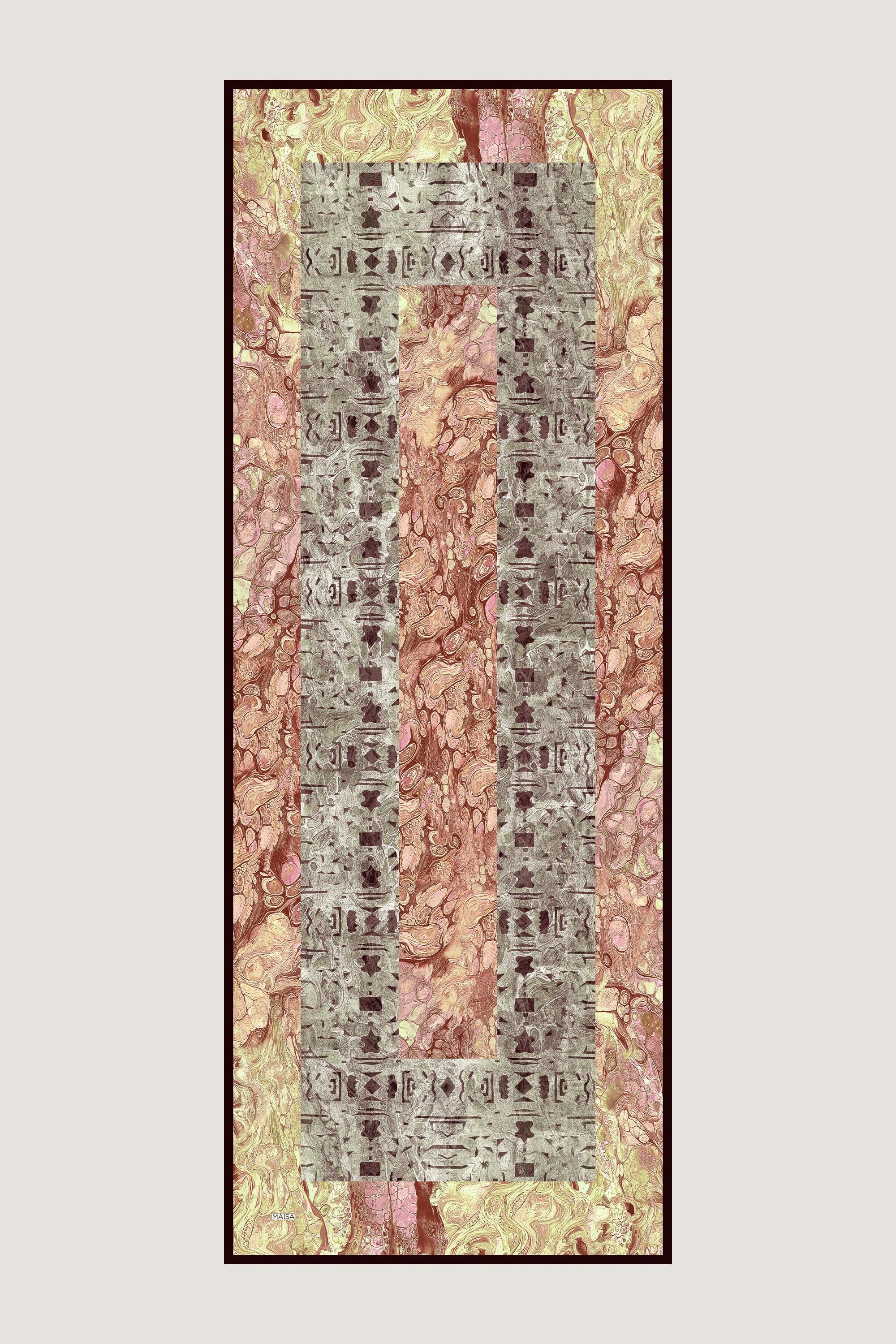 MERZ PAMUK İPEK ŞAL 70*190 CM - TABA