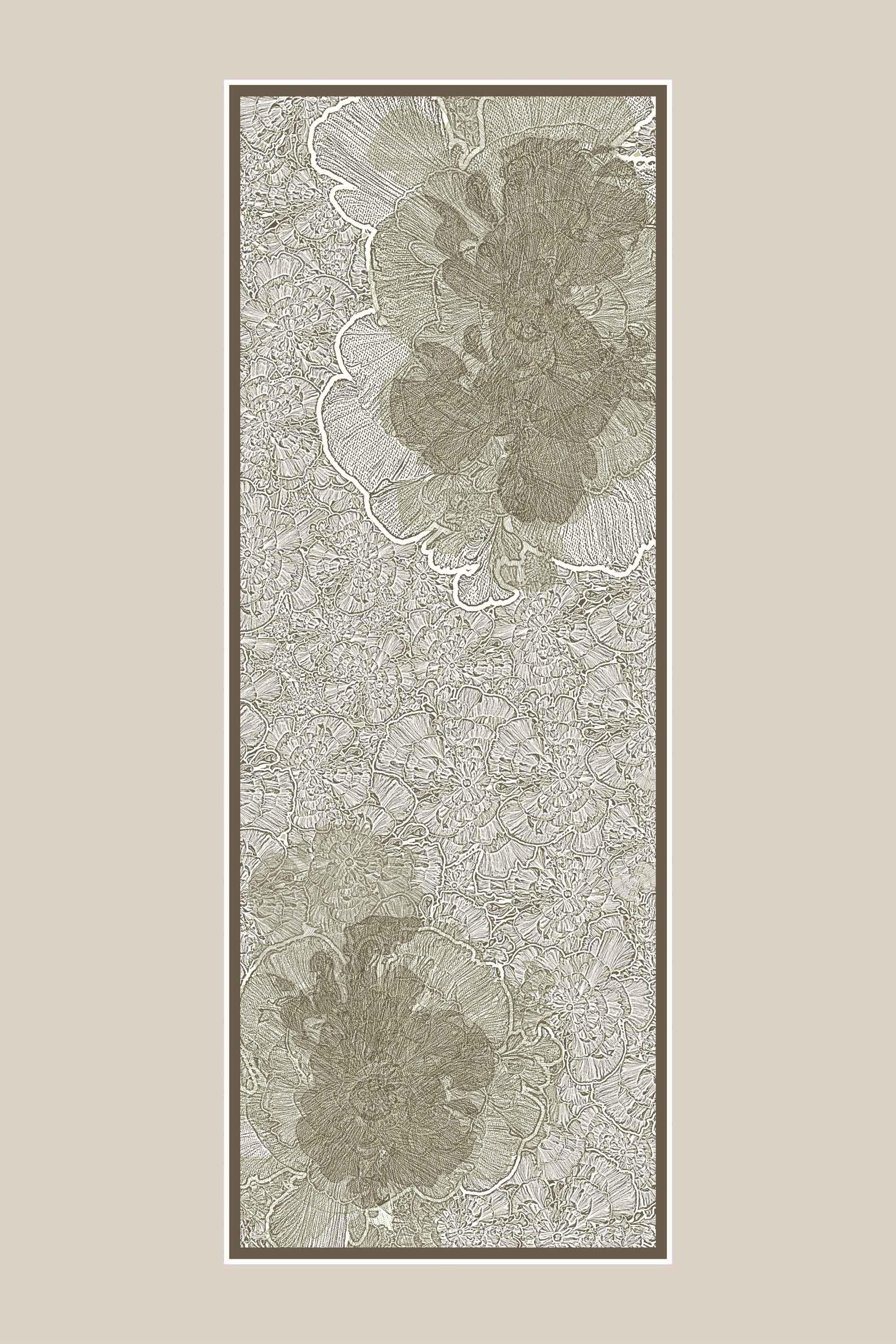 SEDEF FLOŞ VİSKON ŞAL 70*190 CM - BEJ