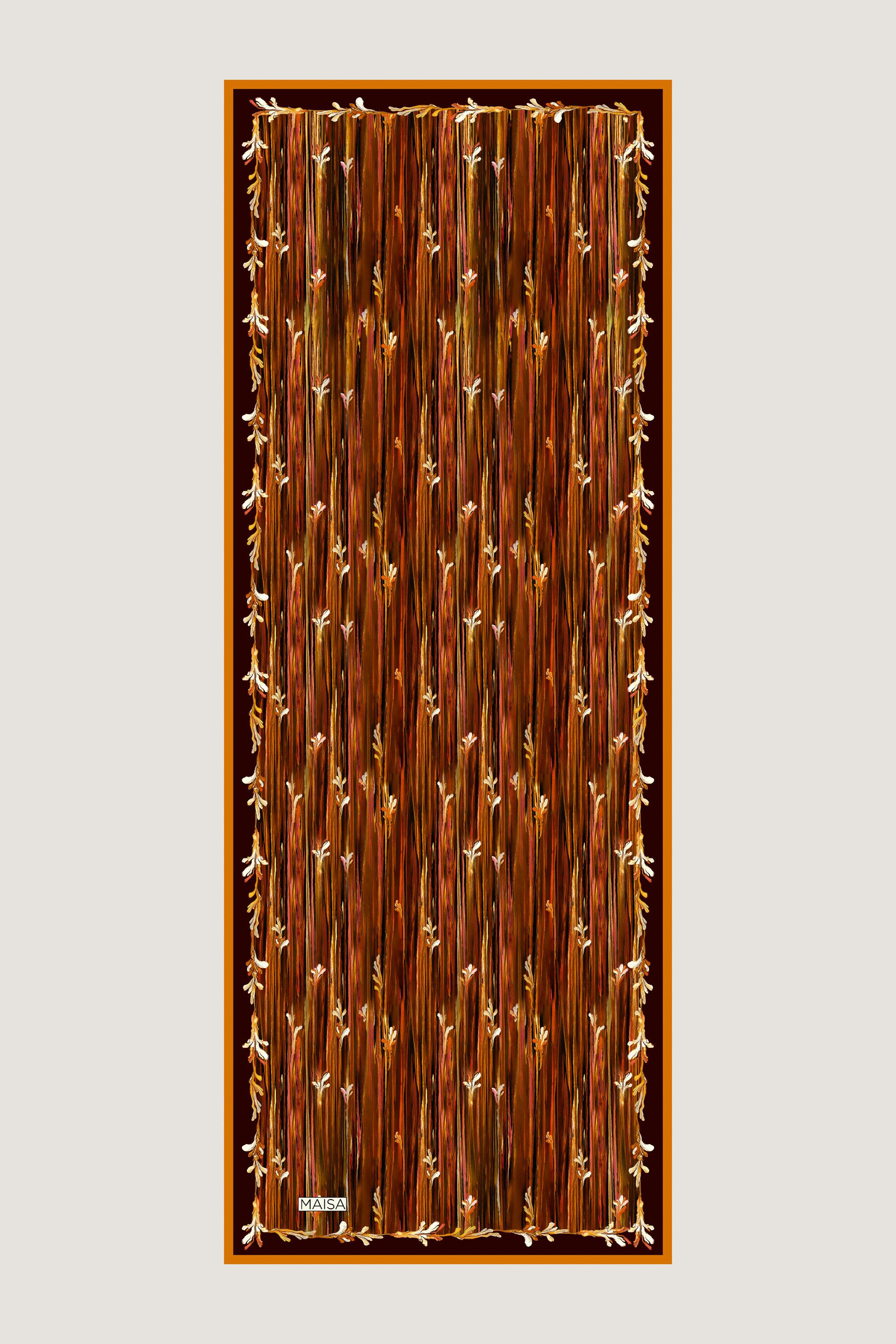 SUZEN FLOŞ VİSKON ŞAL 70*190 CM - TABA