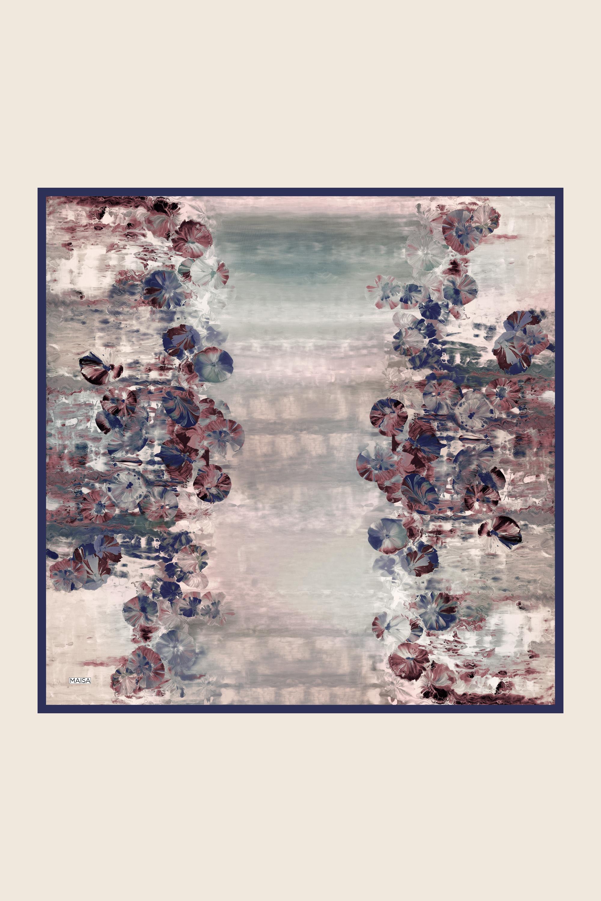 YONCA MULBERRY İPEK EŞARP 90*90 CM - GÜLKURUSU