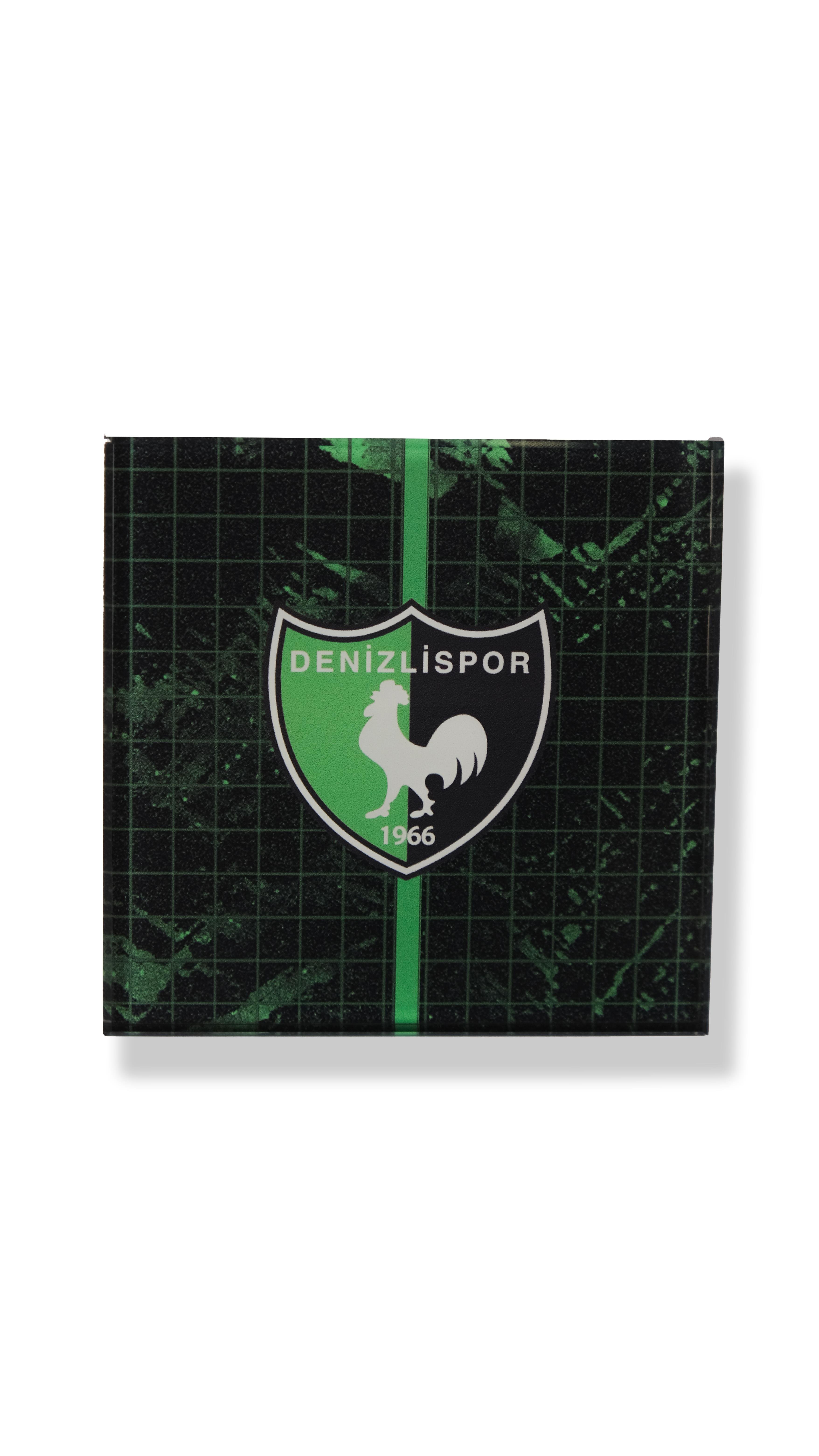 Denizlispor cam bardak altlığı Siyah