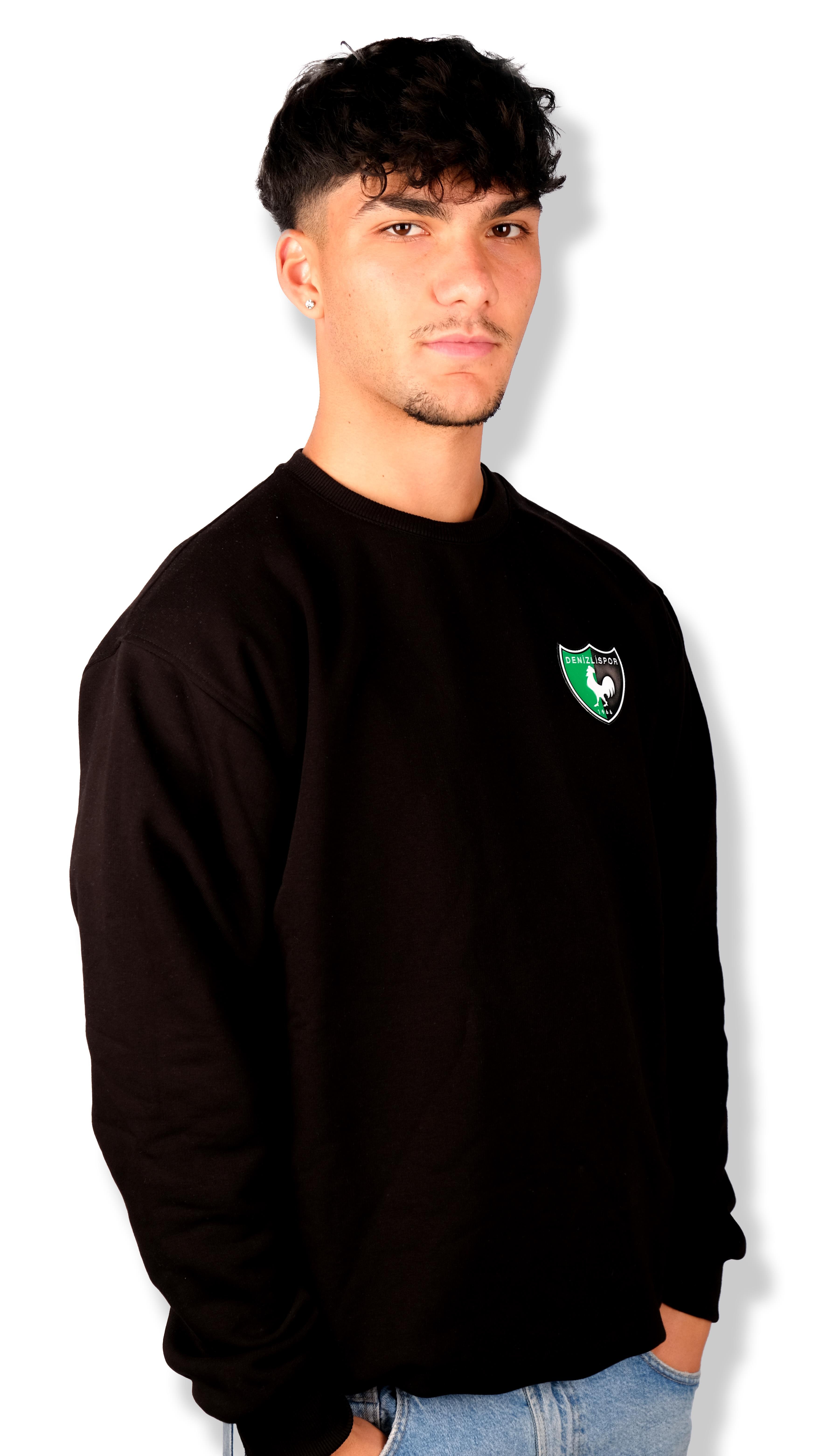 Denizlispor Sweatshirt Siyah