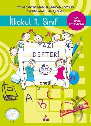 1. Sınıf Yazı Defteri Standart Dik Çizgili