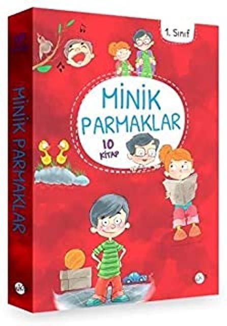 1. Sınıf - Minik Parmaklar 10 Kitap (Düz Yazı)