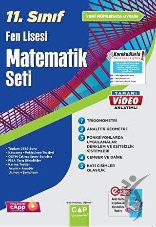 11. Sınıf Matematik Fen Lisesi Seti