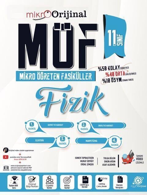 11. Sınıf Fizik MÖF Mikro Öğreten Fasiküller