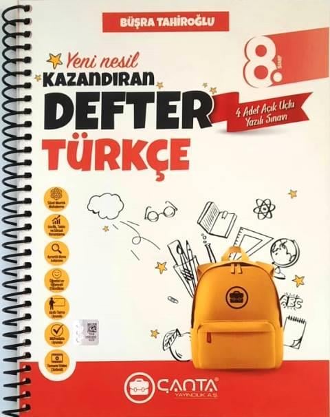2024 8. Sınıf  LGS Türkçe Kazandıran Defter