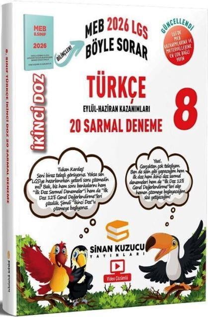 2026 8. Sınıf Türkçe İkinci Doz Sarmal Branş Denemeleri