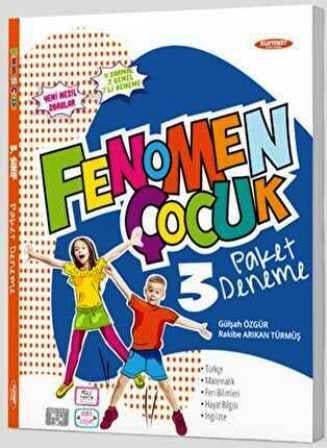 3. Sınıf Tüm Dersler Paket Deneme (7 Deneme) Fenomen Çocuk