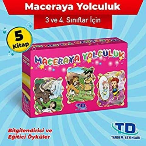 3. ve 4. Sınıflar İçin Maceraya Yolculuk (5 Kitap Takım)