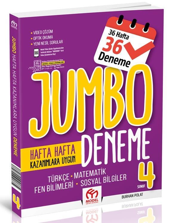 4. Sınıf Jumbo Tüm Dersler Deneme