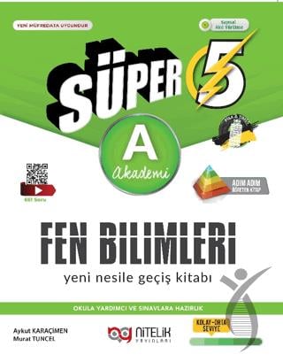 5. Sınıf Süper Fen Bilimleri Yeni Nesile Geçiş Kitabı (A)