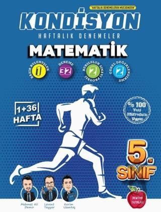 5. Sınıf Kondisyon Haftalık Matematik Denemeleri