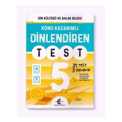 5. Sınıf Din Kültürü ve Ahlak Bilgisi Dinlendiren Test